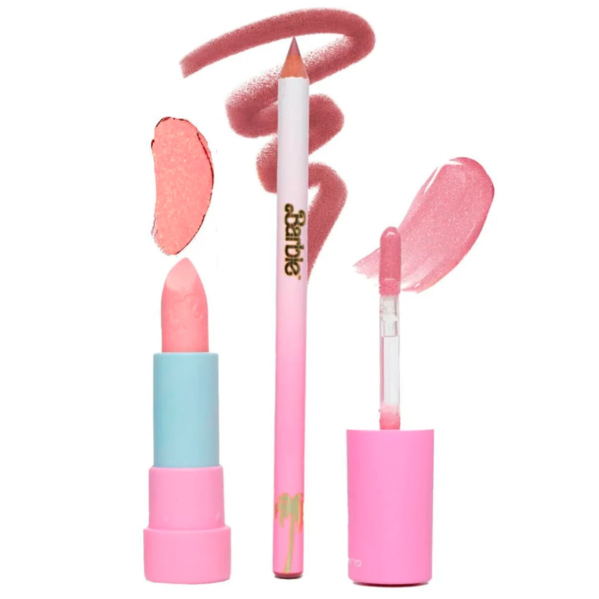 Barbie X Glamlite Out of Office Lip Kit