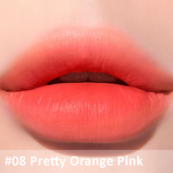 08 Pretty Orange Ink Airy Velvet