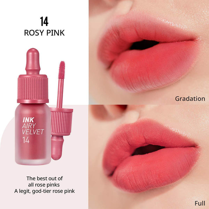 14 Rosy Pink Ink Airy Velvet