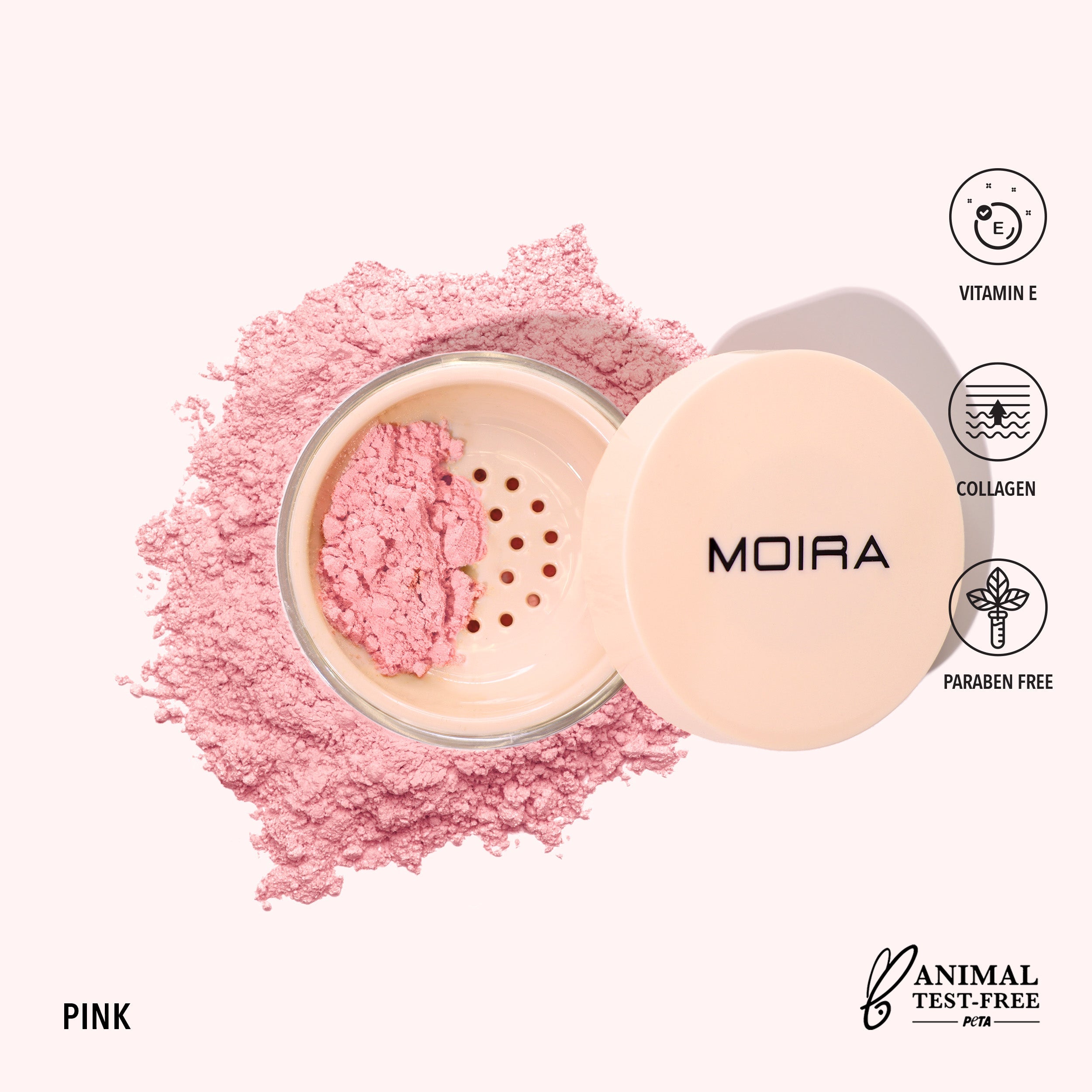 Loose Setting Powder - Pink