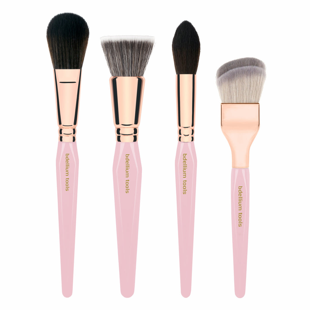 Pink Golden Triangle Face Set