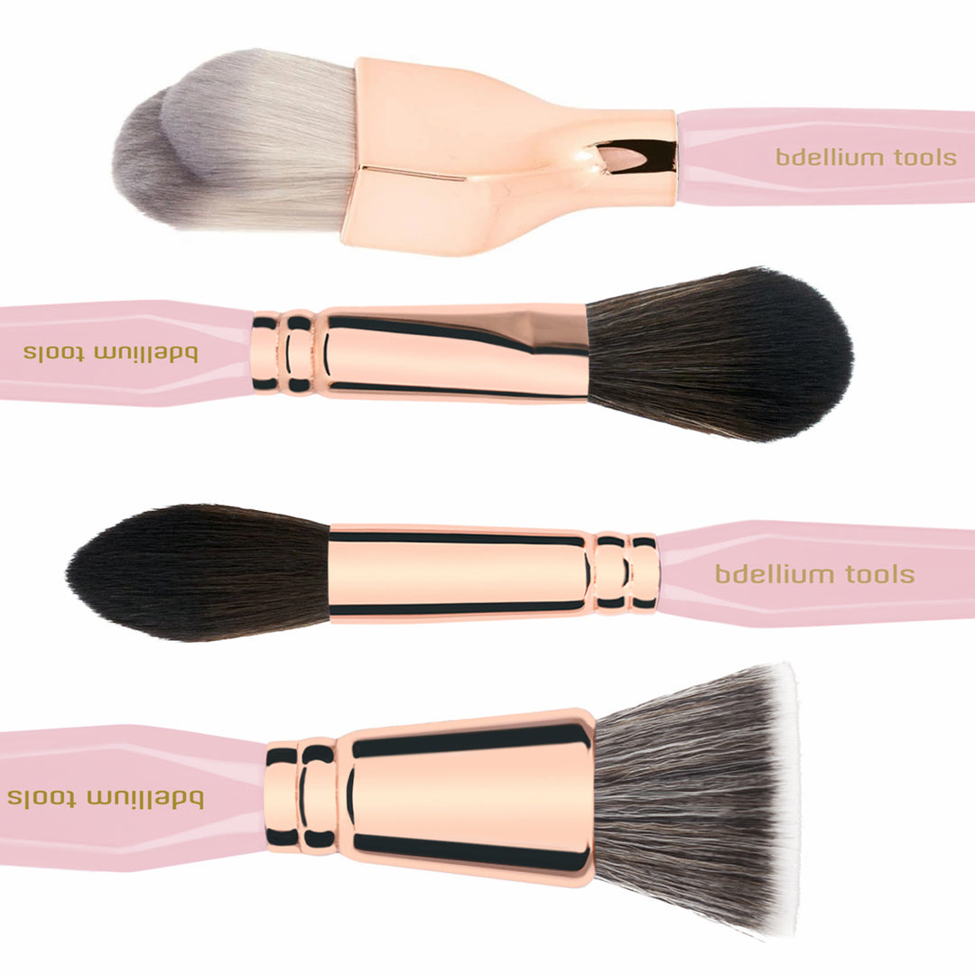 Pink Golden Triangle Face Set