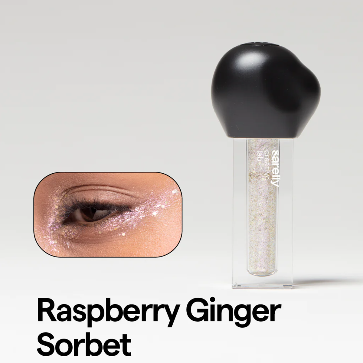 Glitter Cherry On Top Raspberry Ginger Sorbet
