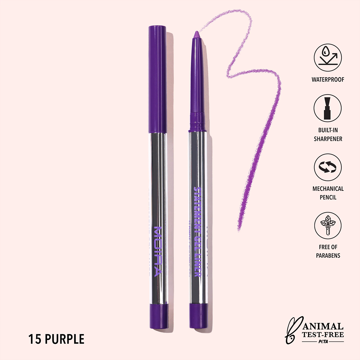 Statement Gel Liner-15, Purple