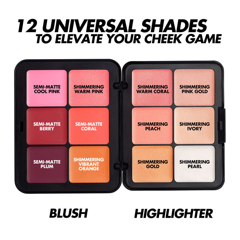 HD Skin Blush and Glow Palette