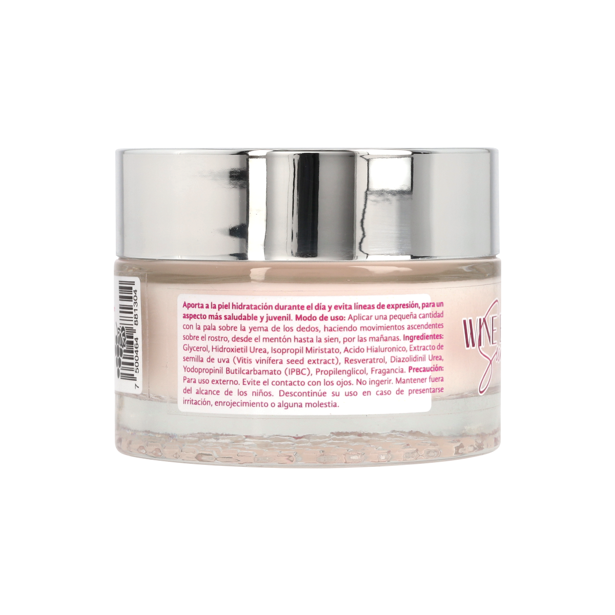 Crema Facial Hidratante con Resveratrol