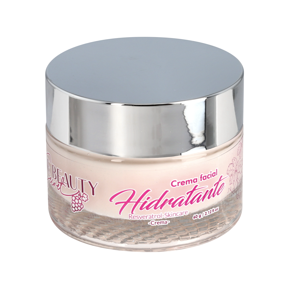 Crema Facial Hidratante con Resveratrol