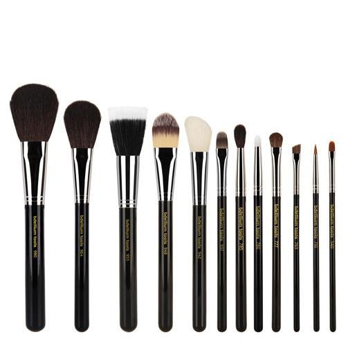 Maestro Complete 12pc. Brush Set With Roll-Up Pouch