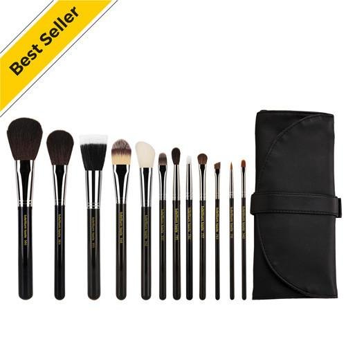 Maestro The Key Essential 10pc. Brush Set With Roll-Up Pouch