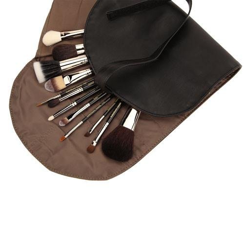 Maestro Complete 12pc. Brush Set With Roll-Up Pouch