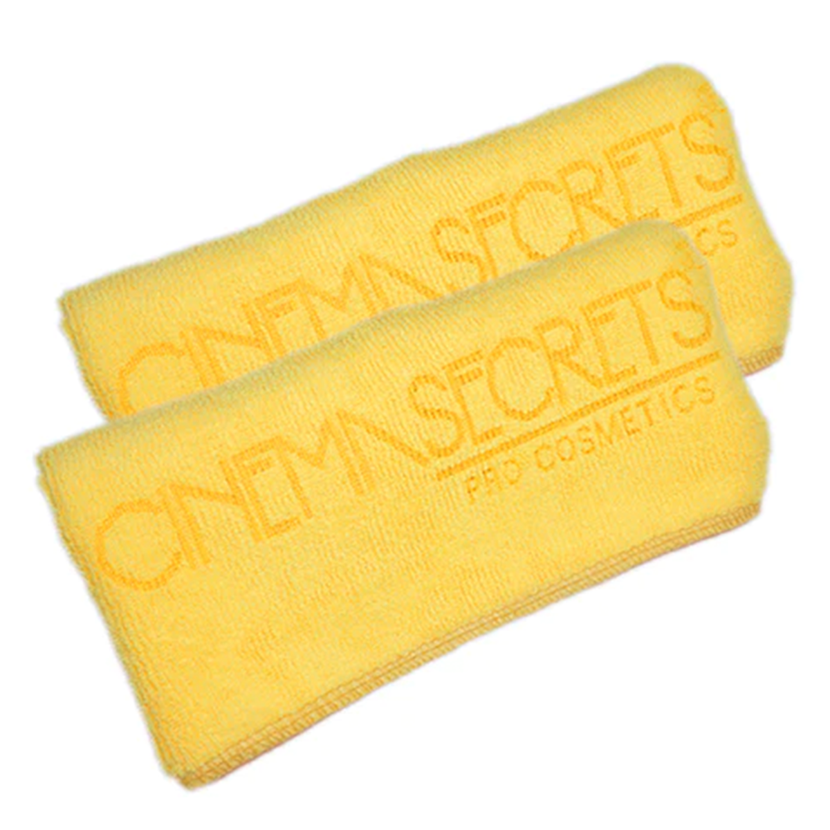 Microfiber Brush Cleaning Towel Yellow