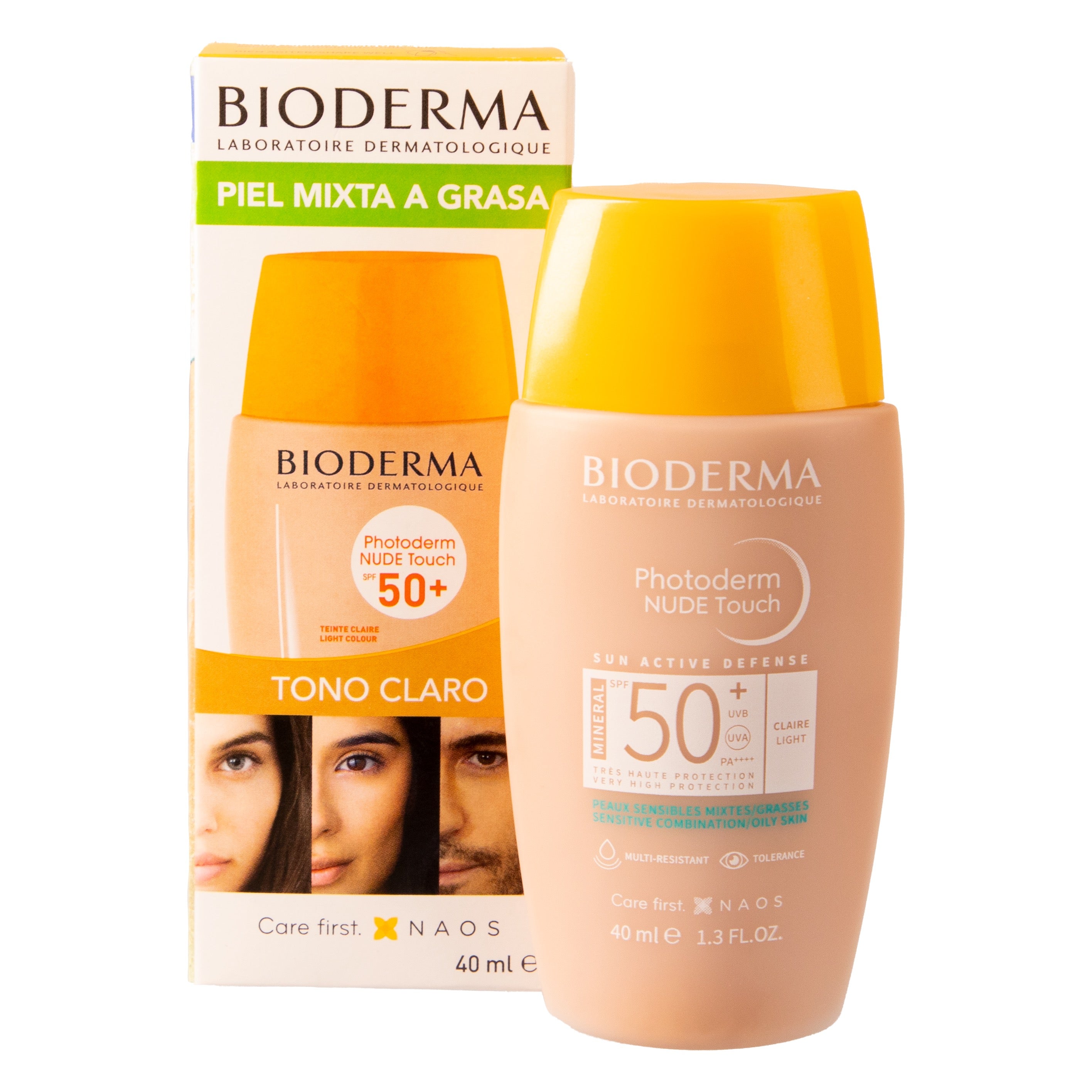 Photoderm NUDE Touch SPF 50+ Tono Claro