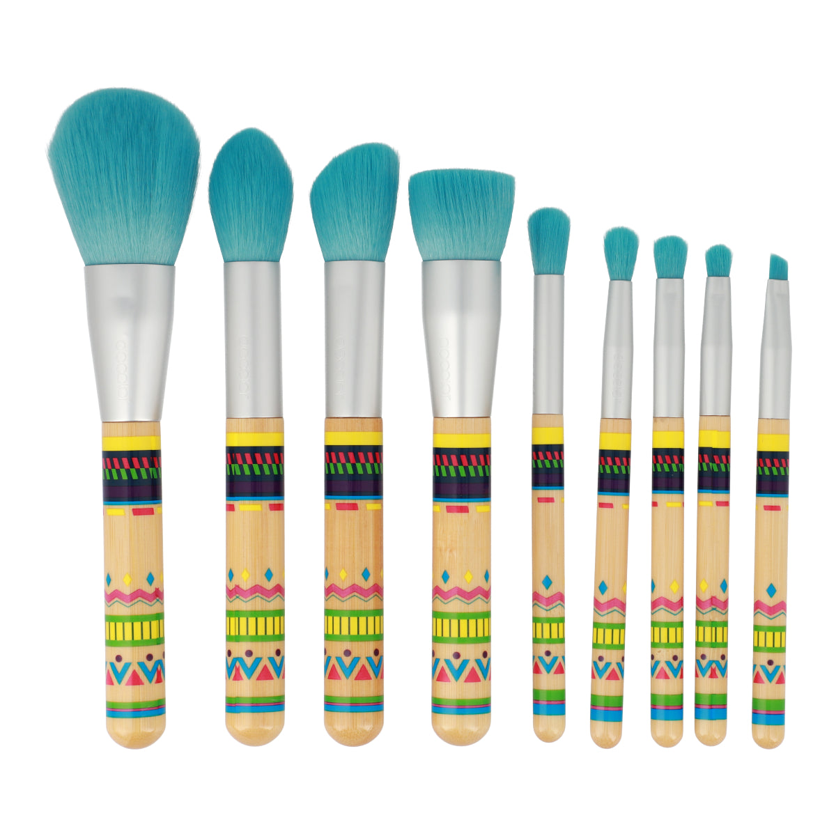 BOHO Bambu 9 Pieces Makeup Brush Set