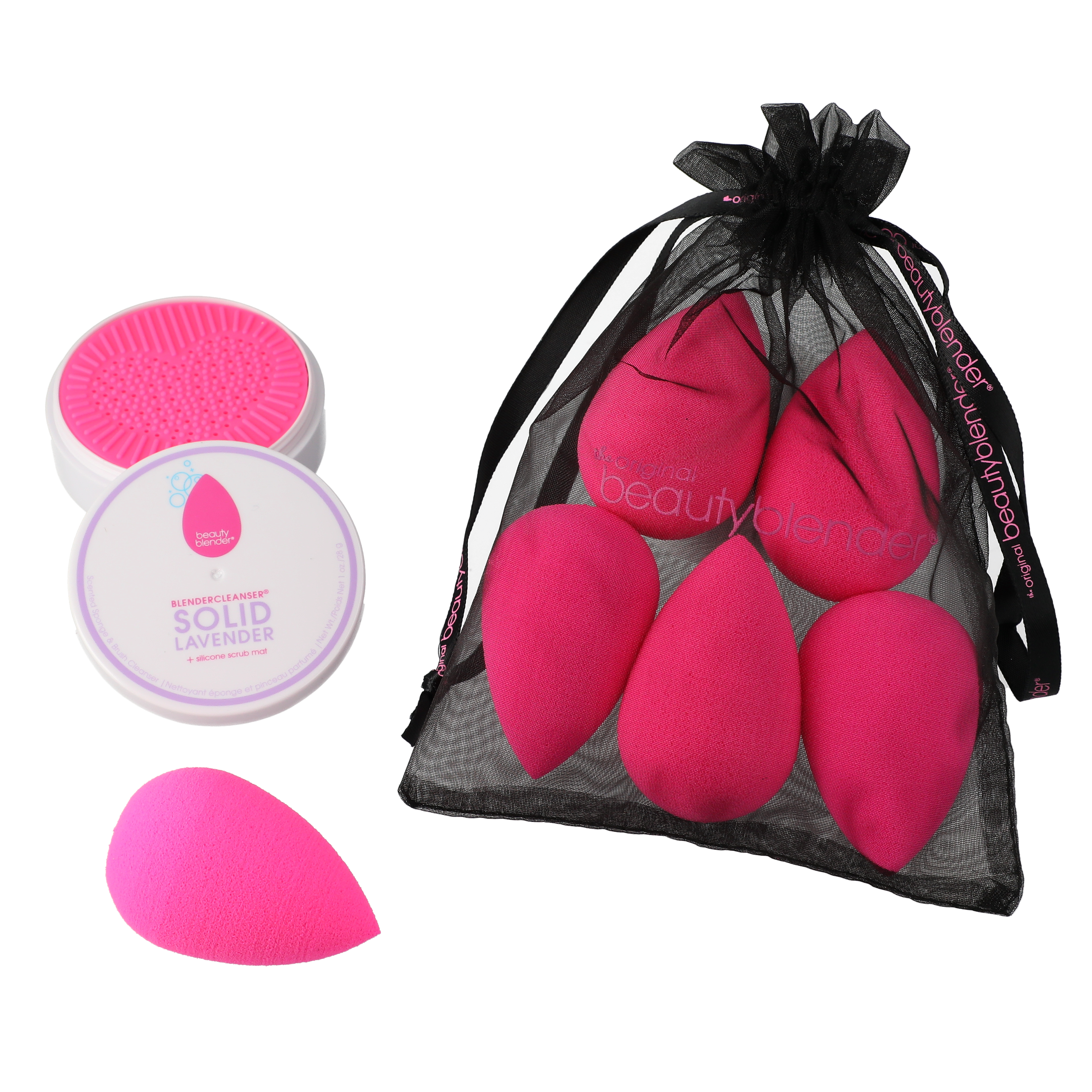 Beautyblender 6 Pack Pink with Cleanser