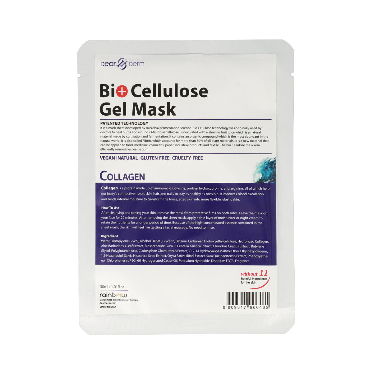 Bio Cellulose Gel Mask Collagen