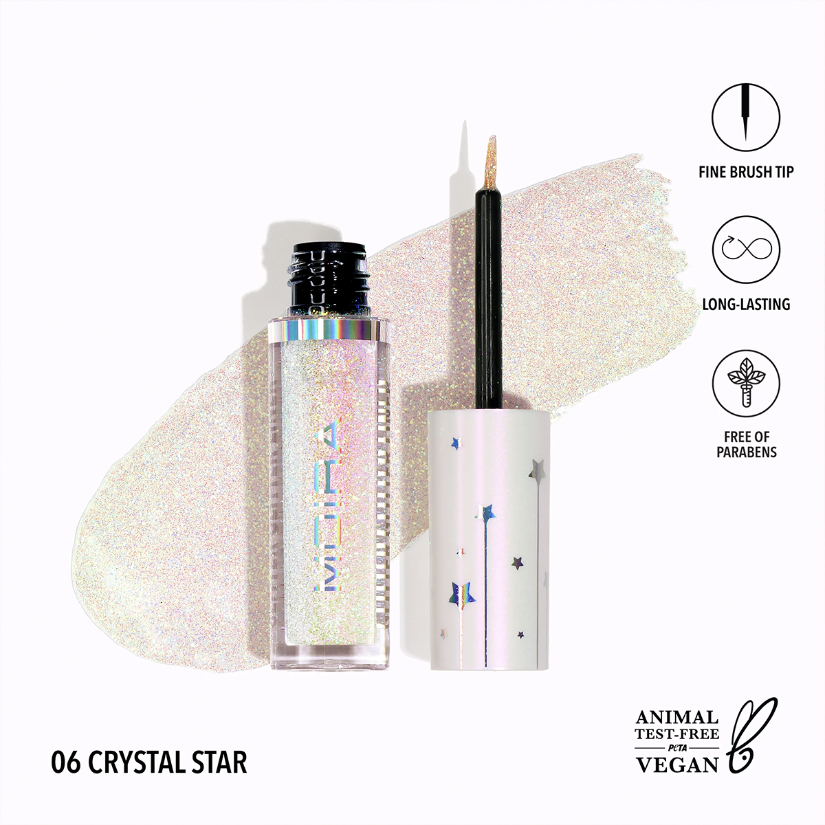 Glitter Glitter Liner - 06, Crystal Star