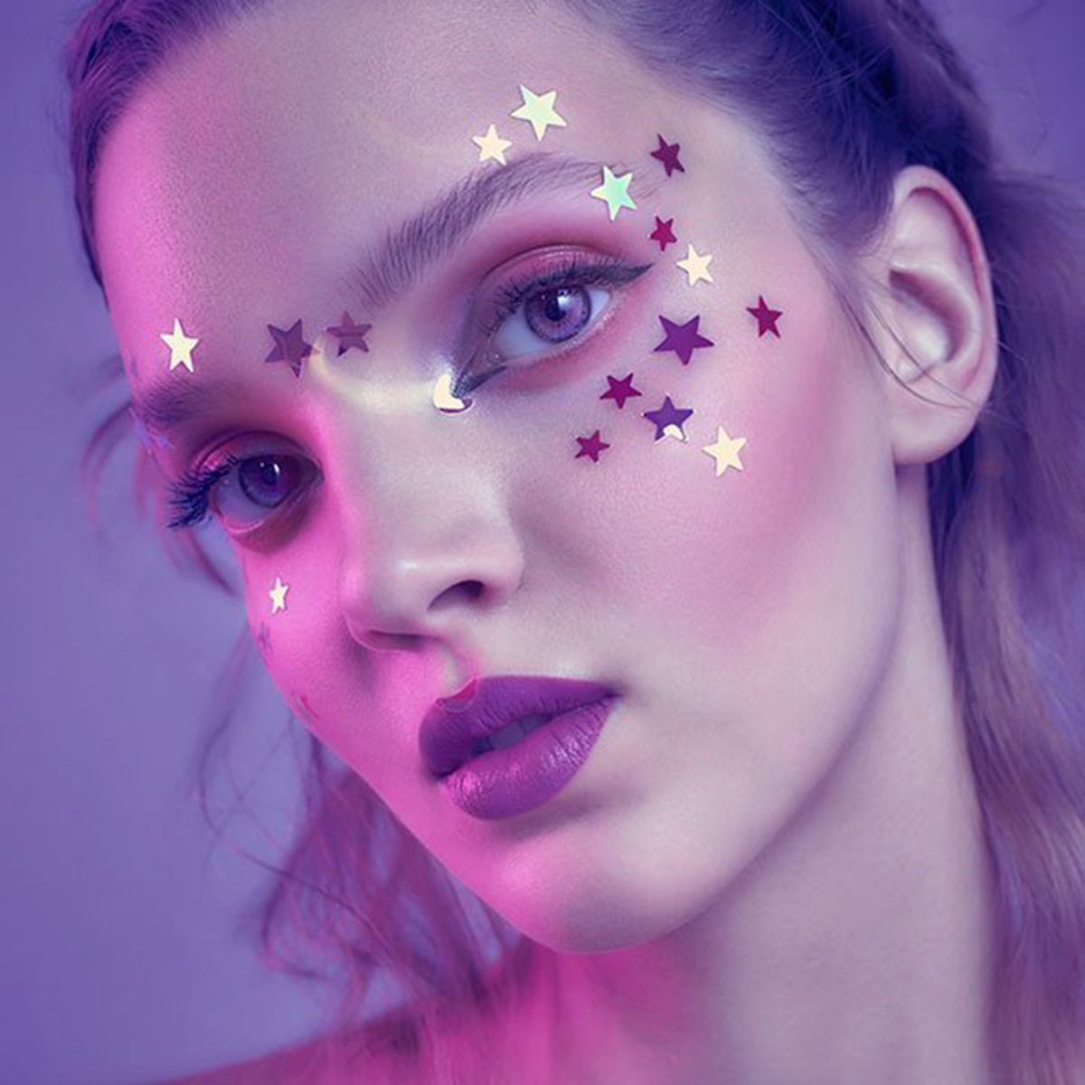 Dazzle Stars / Face Lace by Phyllis Cohen