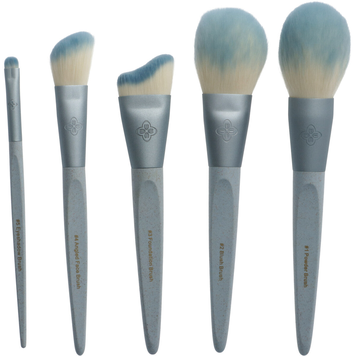 EcoPro Bamboo Fiber 11 pcs Professional Makeup Brushes Kit