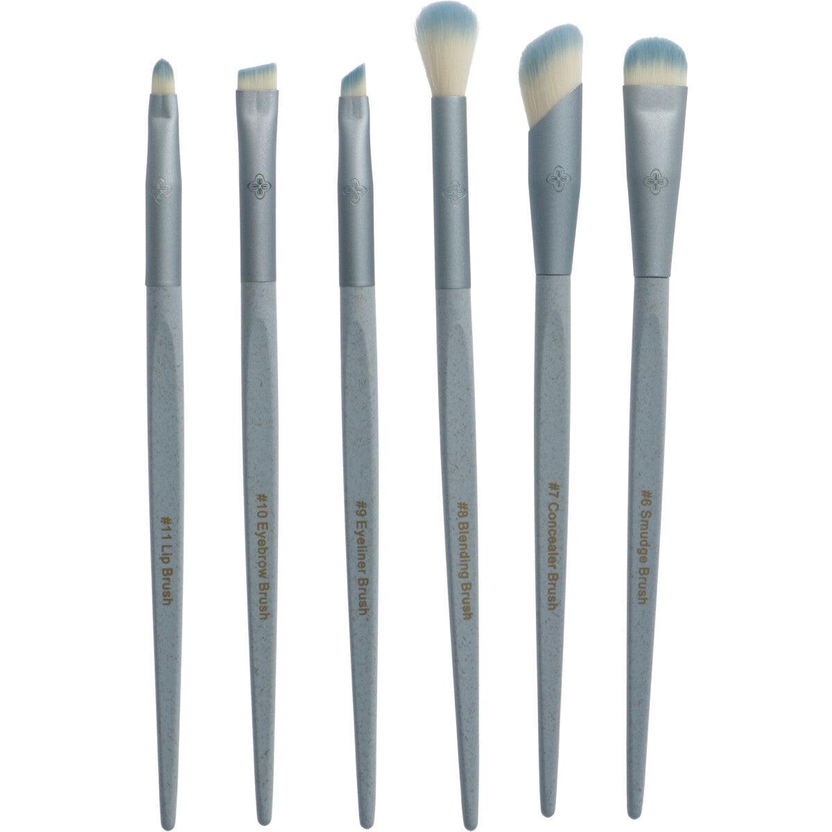 EcoPro Bamboo Fiber 11 pcs Professional Makeup Brushes Kit