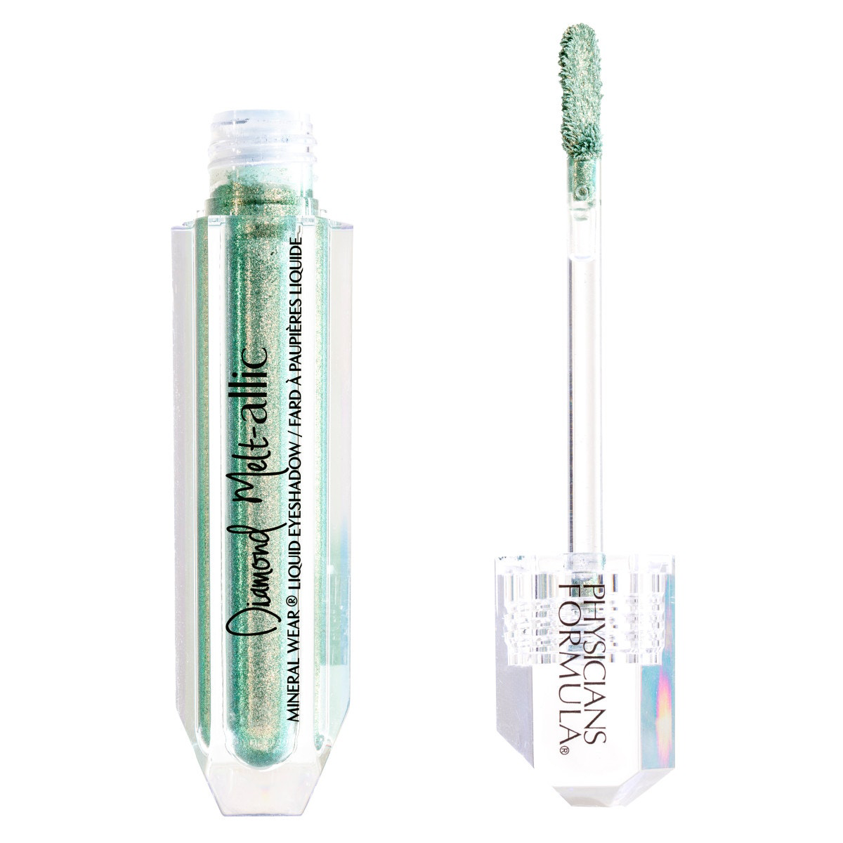 Mineral Wear Diamond Meltallic Liquid Eyeshadow / Golden Emerald