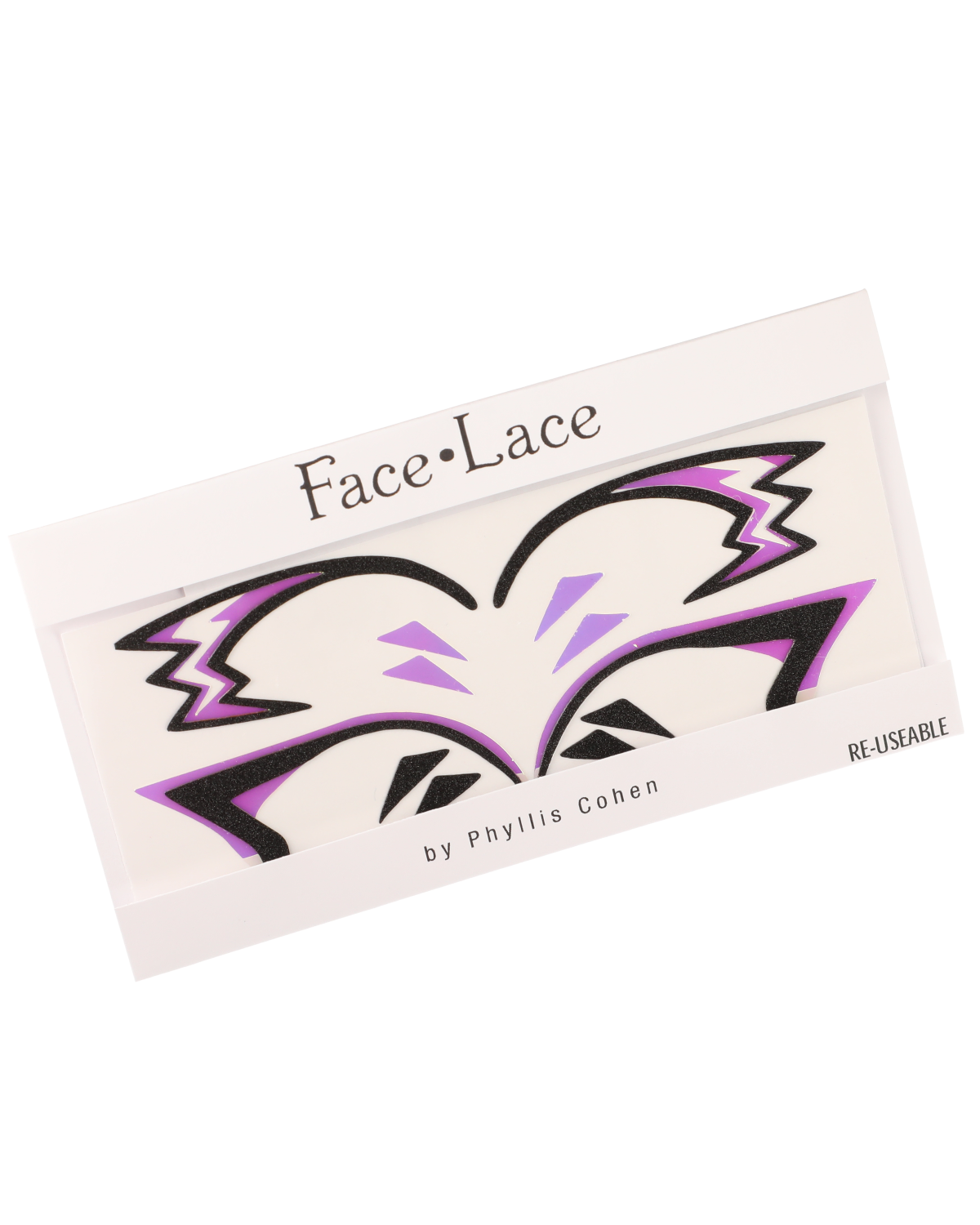 Zig Zag Liners / Face Lace by Phyllis Cohen