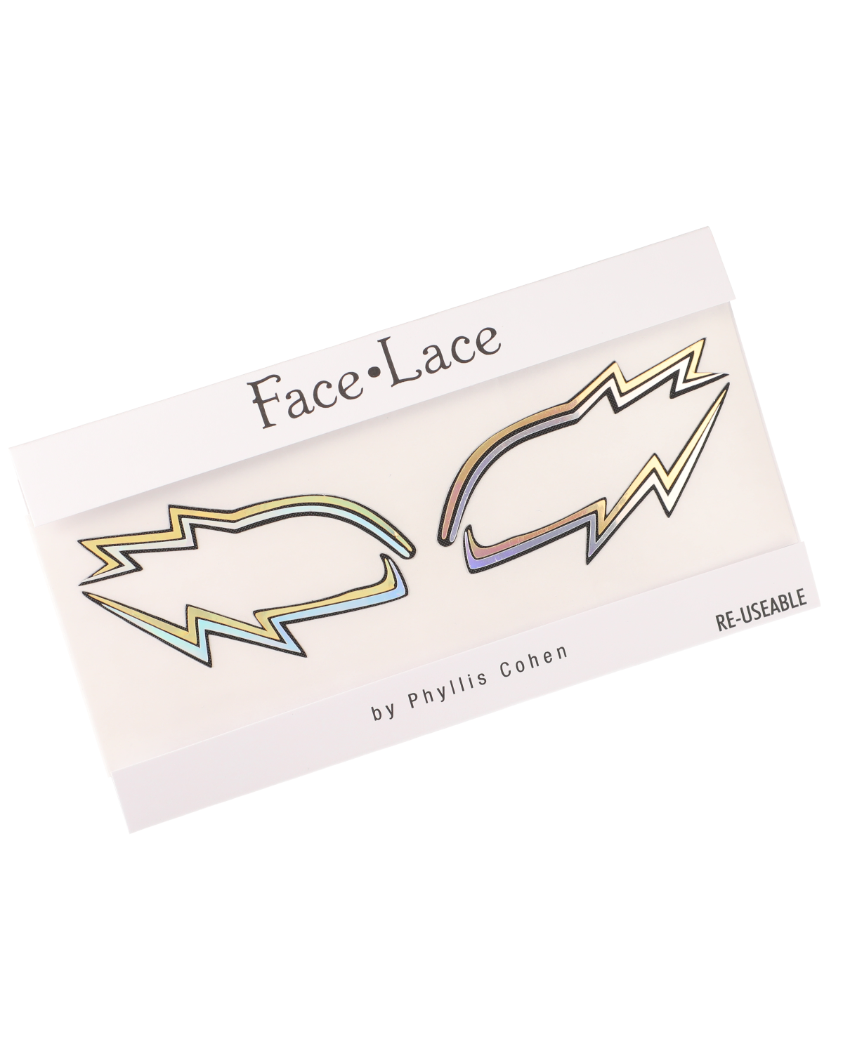 Holograflicks / Face Lace by Phyllis Cohen