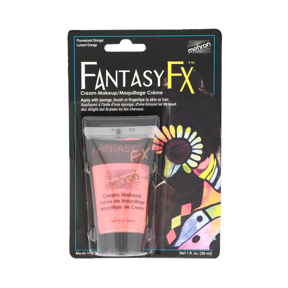 Fantasy FX Makeup - Naranja Fluorescente