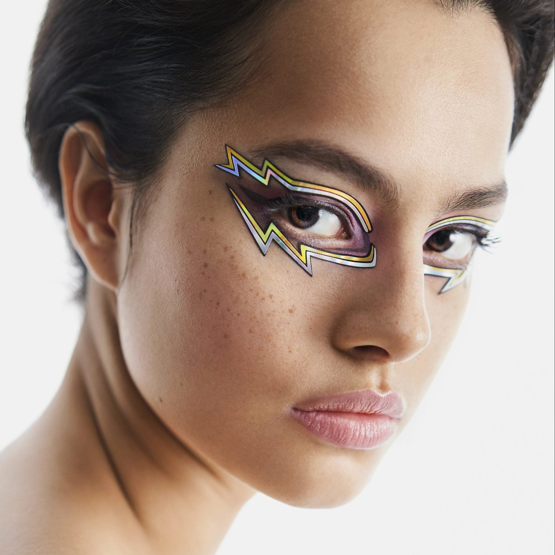 Holograflicks / Face Lace by Phyllis Cohen