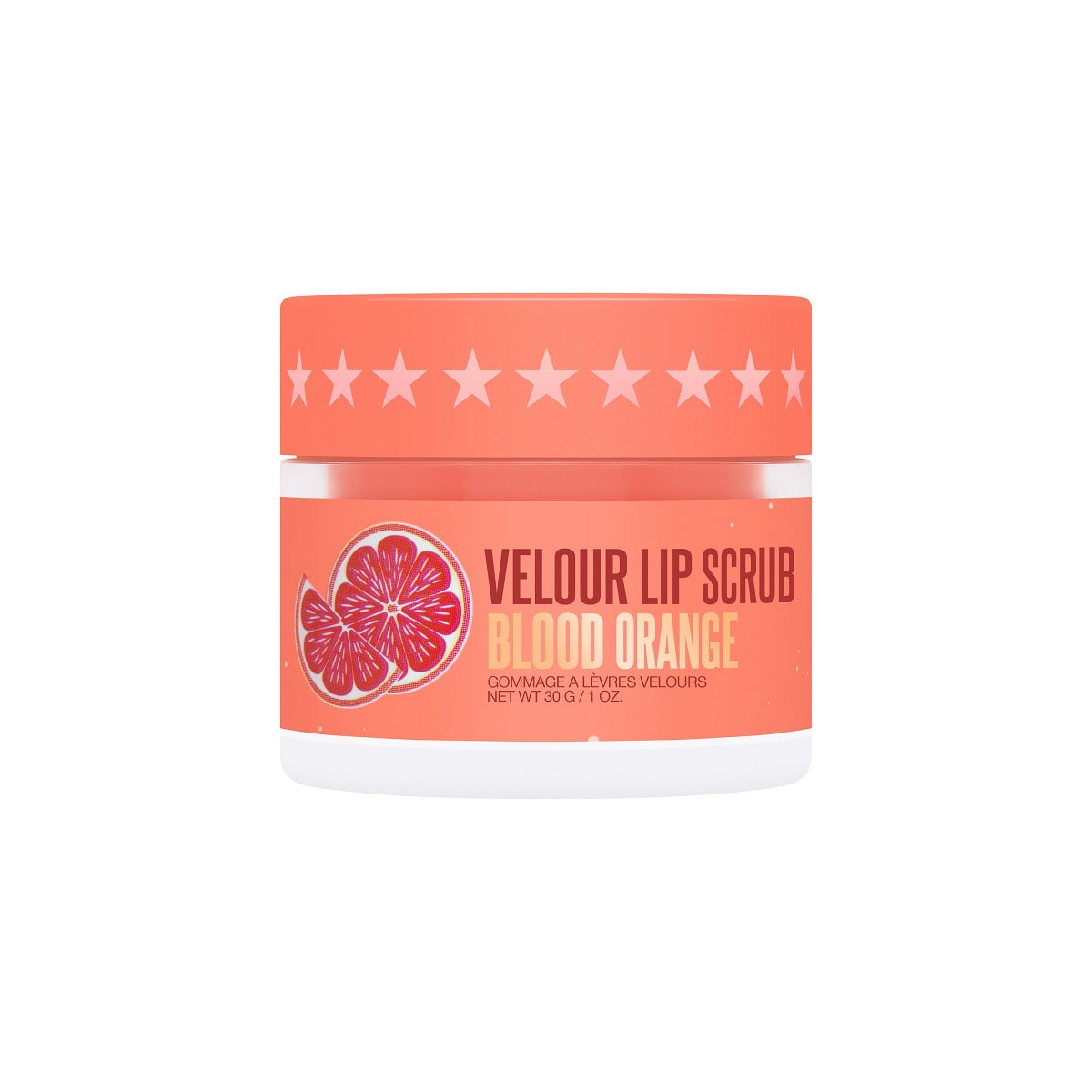 Velour Lip Scrub Blood Orange