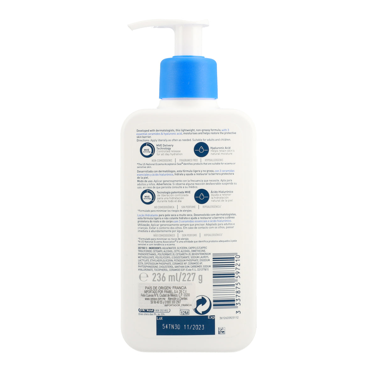 Locion Hidratante / CeraVe 236 ml