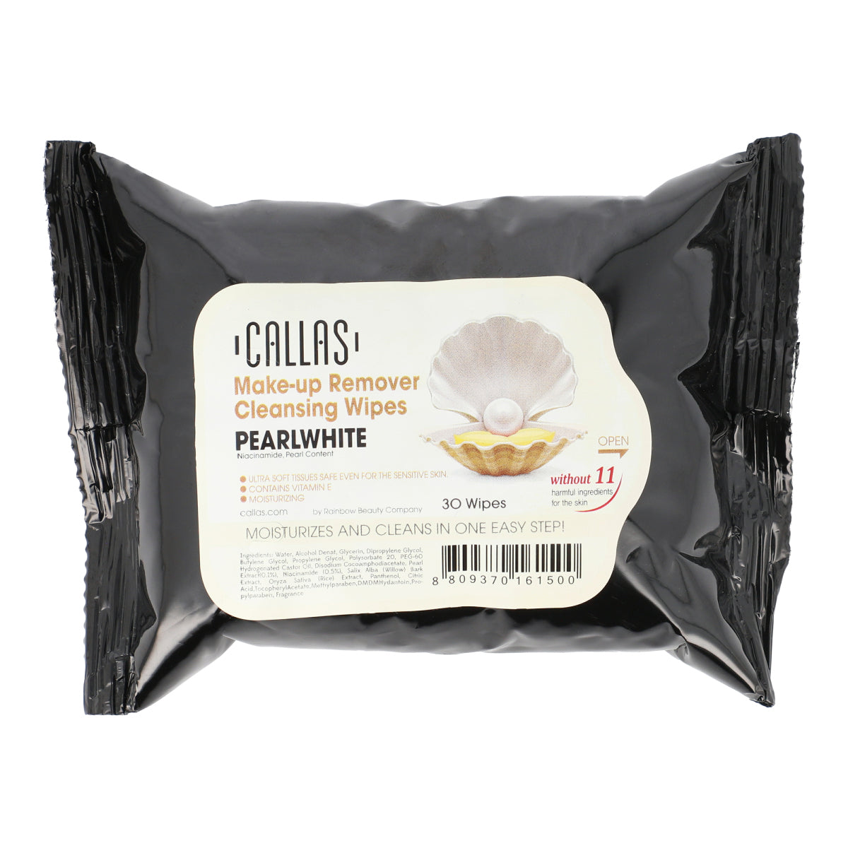 Cleansing and Make Up Remover Wipes Pearlwhite