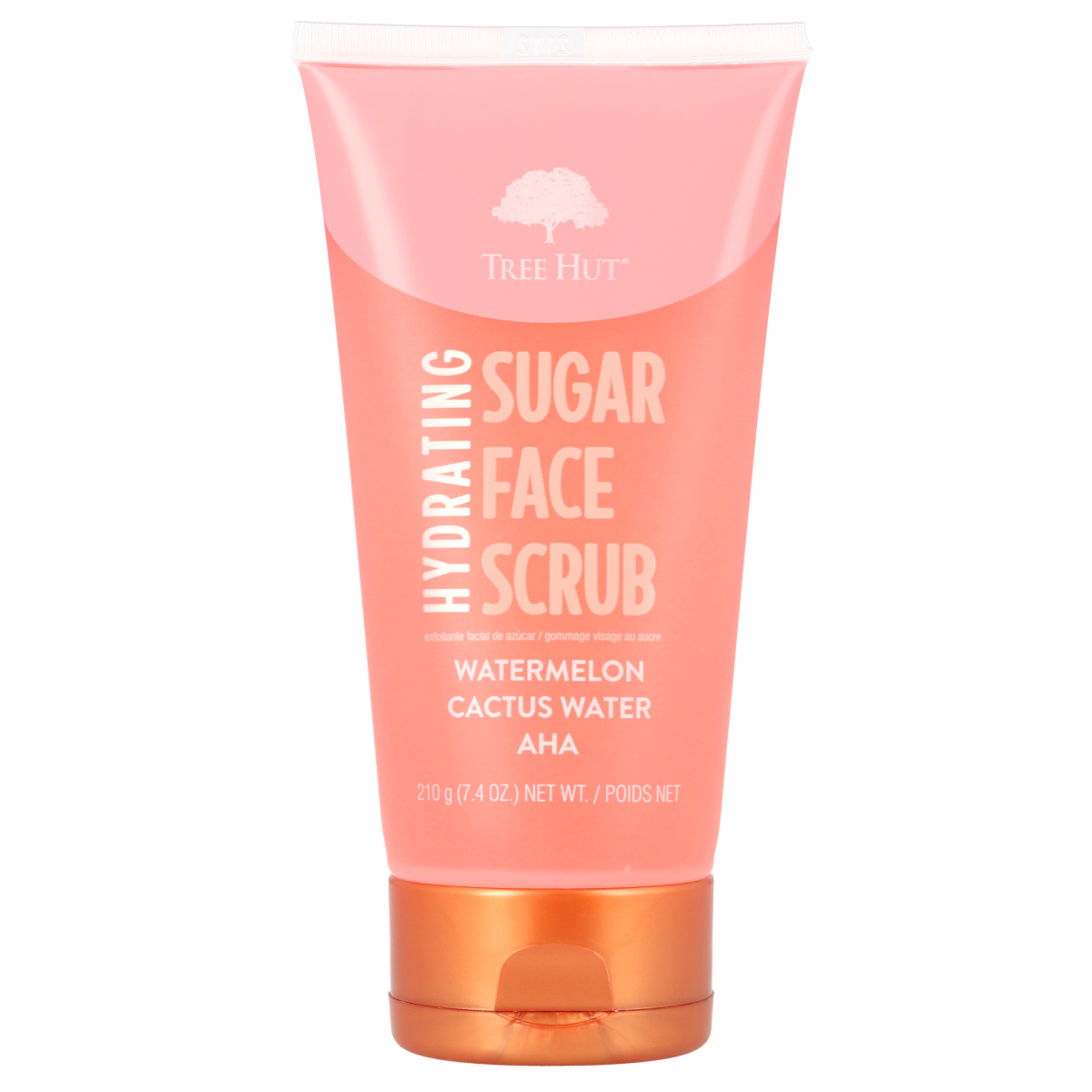 Hydrating watermelon & cactus face scrub - tree hut - nuestro secreto