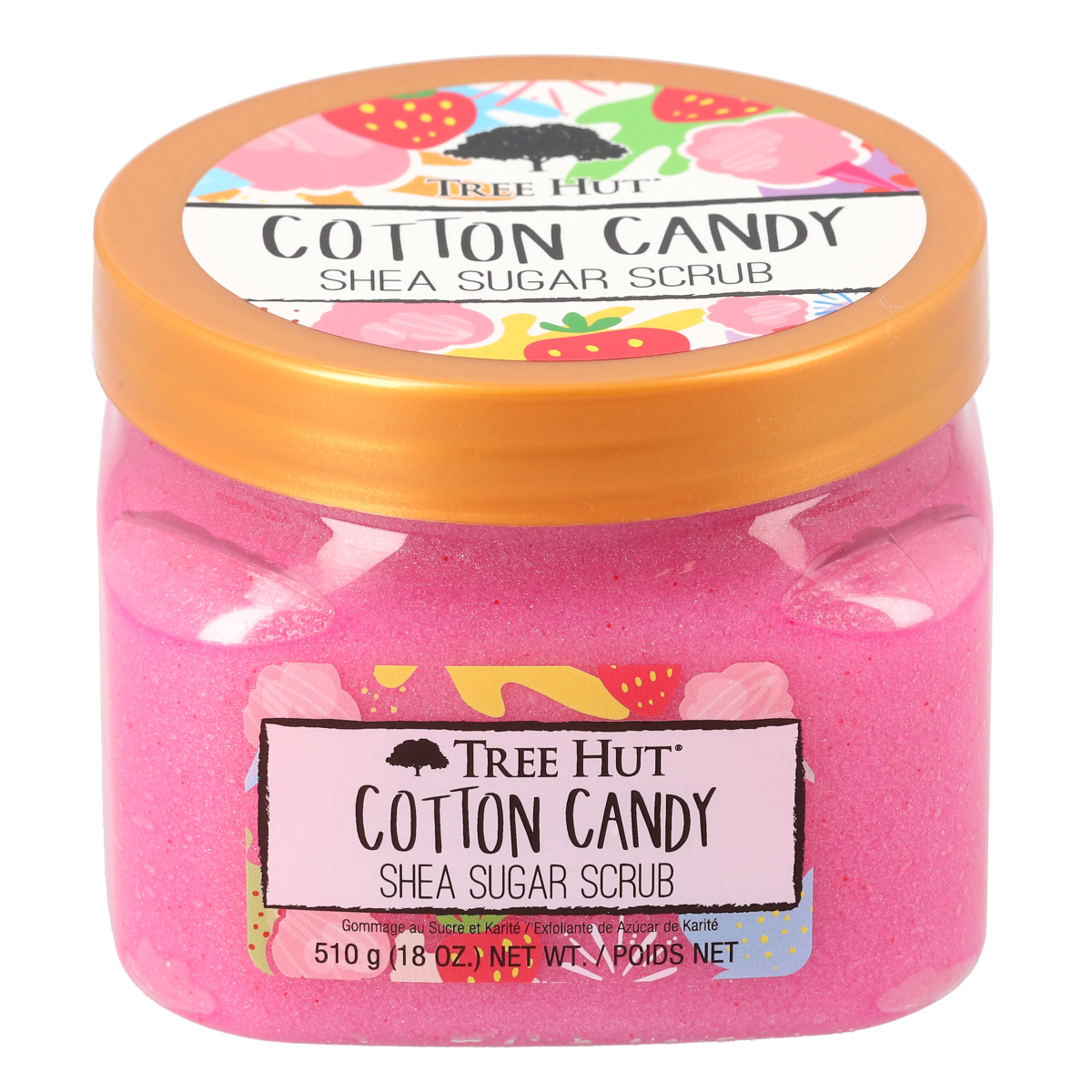 Cotton Candy shea sugar scrub - tree hut - Nuestro Secreto