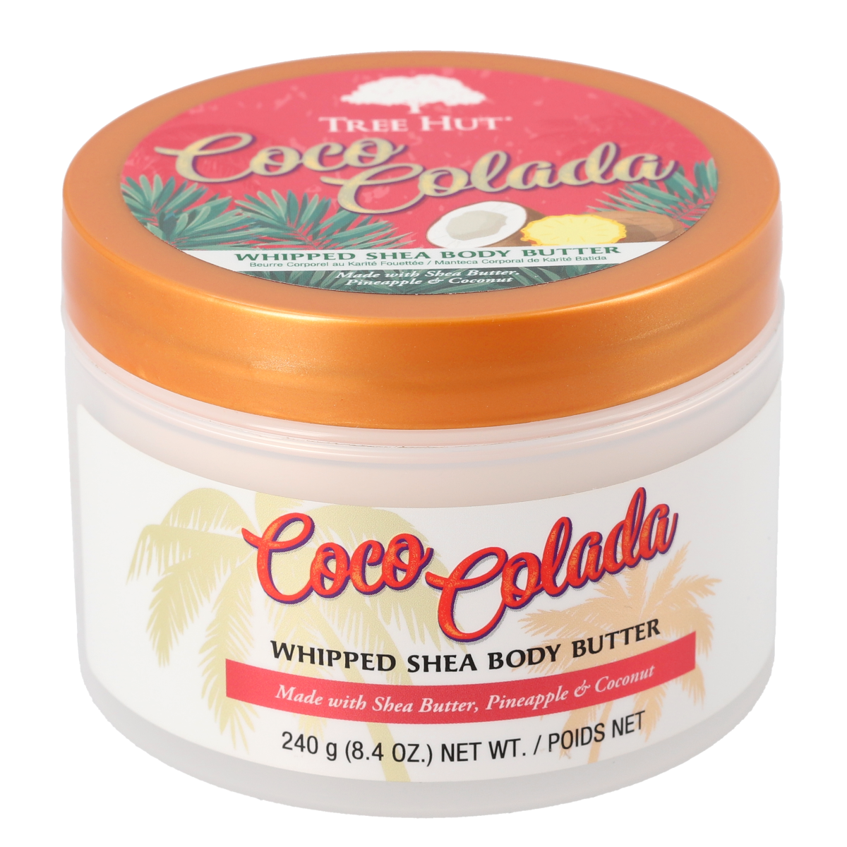 Coco Colada whipped body butter - tree hut - nuestro secreto