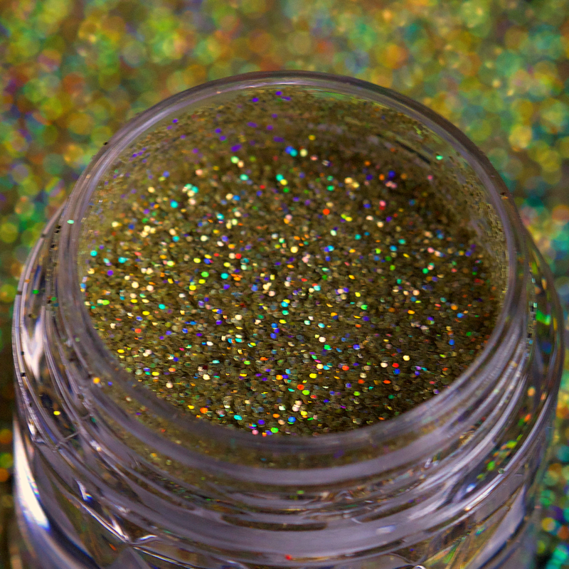 Golden Chrome (Holographic) / Glitter Pot 2g